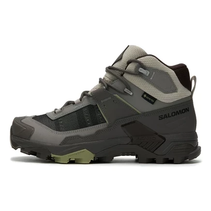 SALOMON Tea And Horse Ancient Path Cushioning Abrasion Resistant Coverage Mid top Hiking Shoes Men's Mabu Gray mabu gray