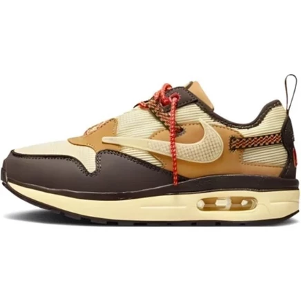 Детские кроссовки Nike Travis Scott Air Max 1, коричневые