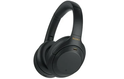 Наушники Sony WH-1000XM4 с шумоподавлением, черные