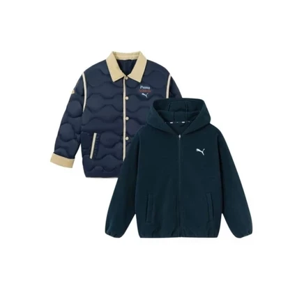 Детский комплект Puma из 2 курток, темно-синий
