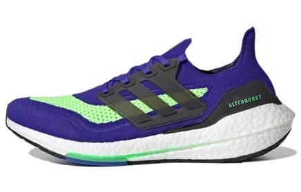 Мужские кроссовки Adidas UltraBoost 21, сине-зеленые