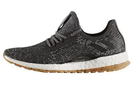 Унисекс кроссовки Adidas Pureboost X, черно-белые