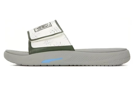 Женские шлепанцы Puma Softride Slide, серо-белые