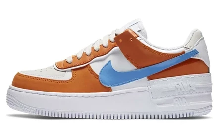 Женские кроссовки Nike Air Force 1 Shadow, сине-коричневые