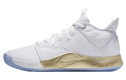 Мужские баскетбольные кроссовки Nike PG 3, белые