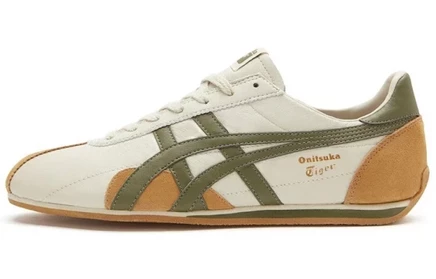 Мужские кроссовки Onitsuka Tiger Runspark, бежево-оливковые