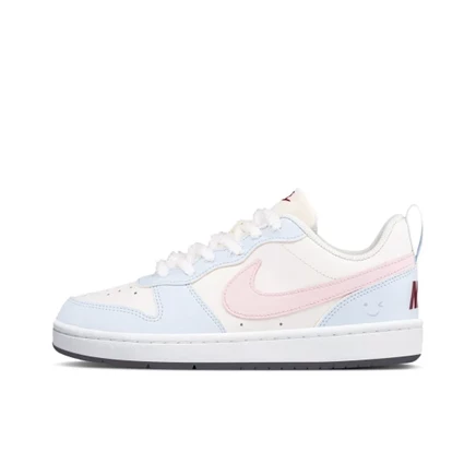 Женские кроссовки Nike Court Borough, голубые с розовым