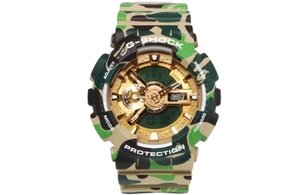Часы Casio G-Shock x Bape GA-110, лимитированная серия