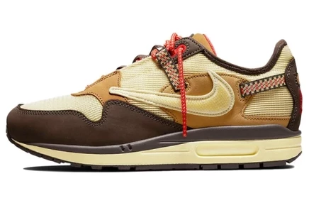 Мужские кроссовки Nike X Travis Scott Air Max 1, коричневые