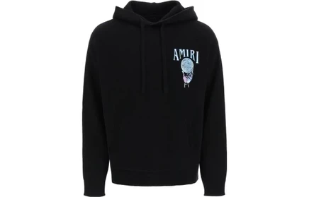 Мужское худи Amiri Crystal Ball, черное