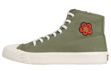 Мужские высокие кроссовки Kenzo Bone Flower