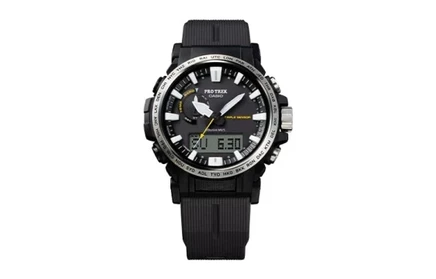 Мужские часы Casio PRW-61-1APR, черный ремешок