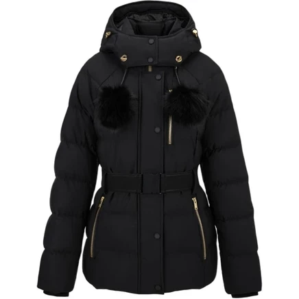 Женский пуховик Moose Knuckles FW25, черный