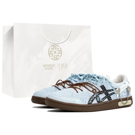 Кроссовки Onitsuka Tiger Advanti, коричнево-голубые