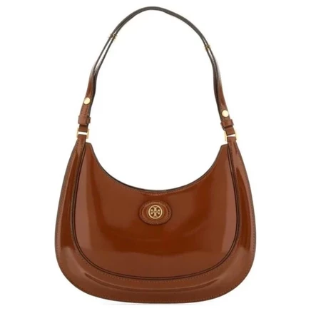 Женская сумка на плечо Tory Burch Robinson, коричневая