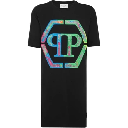 Платье-футболка Philipp Plein, черное