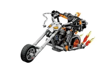 Конструктор LEGO 76245 Призрачный гонщик: мех и мотоцикл