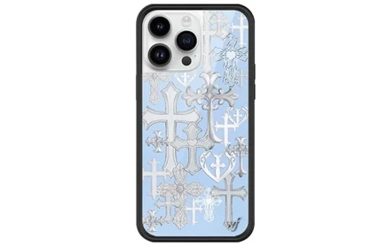 Чехол Wildflower для iPhone с готическим крестом