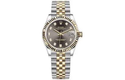 Женские часы Rolex Log Series, 31 мм, серый циферблат