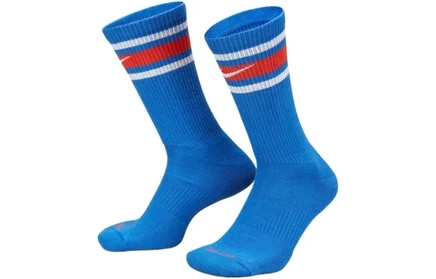 Носки Nike Everyday Plus, 3 пары, синие и жёлтые
