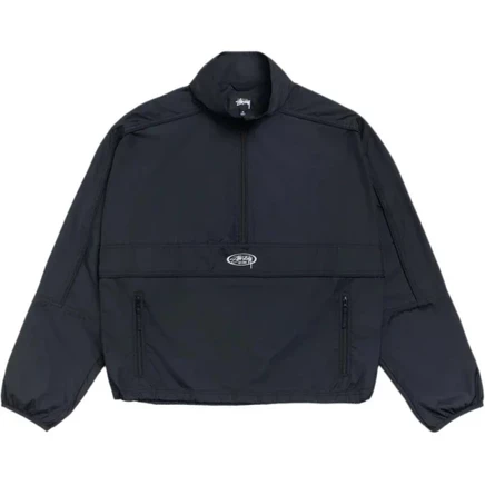 Унисекс-куртка Stussy SS26 пуловер, черная