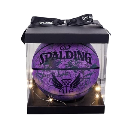 Баскетбольный мяч Spalding Light Shadow, 7, фиолетовый
