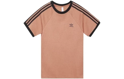 Женская футболка adidas Originals реглан, терракотовая