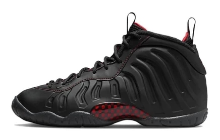Детские кроссовки Nike Little Posite One, черно-красные