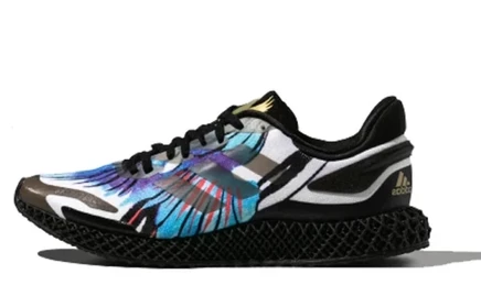 Мужские кроссовки Adidas AlphaEdge 4D Run, чёрные