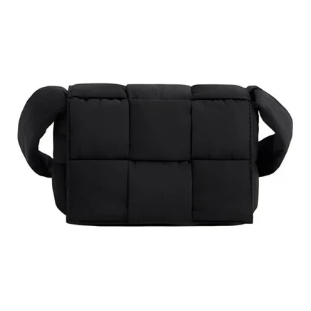 Мини-сумка через плечо Bottega Veneta Cassette, черная