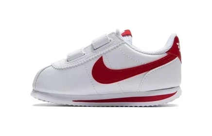 Кроссовки для малышей Nike Cortez, бело-красные