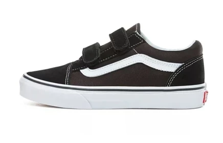 Кеды для девочек Vans Ward Low Top, черно-белые