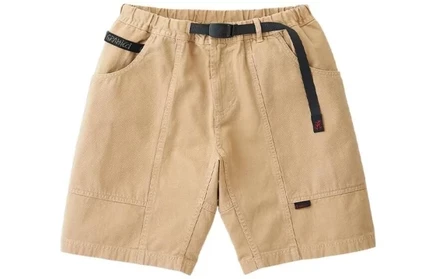 Мужские шорты Gramicci Buckled Waist, бежевые