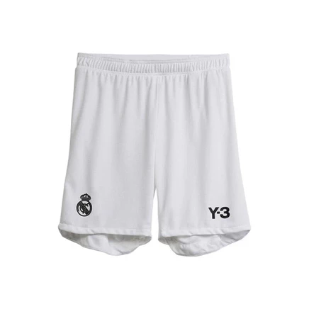 Мужские шорты Y-3 x Real Madrid с логотипом, белые