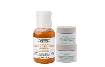Набор Kiehl's: тоник и маска, 40+14×2 мл