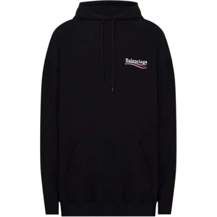 Мужское худи Balenciaga 2000015696166, черное