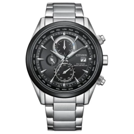 Мужские часы Citizen Solar 43 мм, черный циферблат