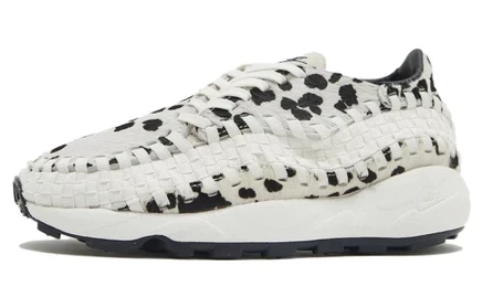 Женские кроссовки Nike Air Footscape Woven Prm, черно-белые