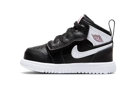 Кроссовки для малышей Jordan Air Jordan 1 Mid, розово-черные