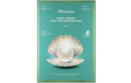 Тканевые маски JM Solution Pearl Trilogy, 10 шт.