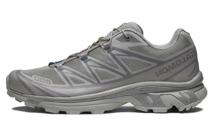 Мужские кроссовки Salomon XT-6 Ghost Gray, серые