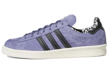 Мужские кеды Adidas Campus 80s x XLARGE, фиолетовые