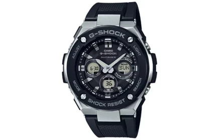 Мужские часы Casio G-STEEL GST-W300-1APR, черные
