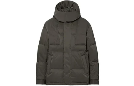 Мужской пуховик Uniqlo x Jil Sander +J, зеленый