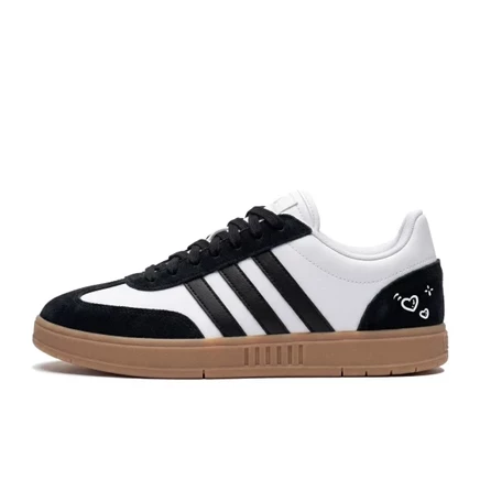 Кроссовки Adidas Gradas Low, чёрно-белые