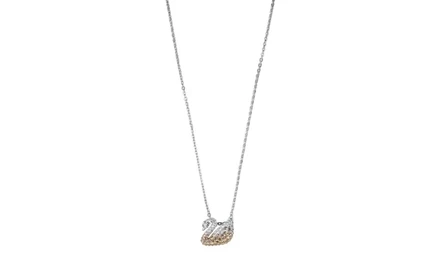 Женская подвеска Swarovski с желтым градиентом