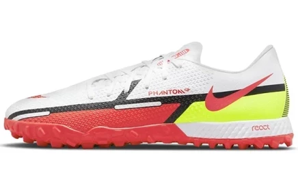 Футбольные сороконожки Nike Phantom GT2 Pro TF, белые
