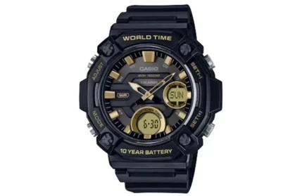 Унисекс-часы Casio AEQ-120W-9A, черный ремешок