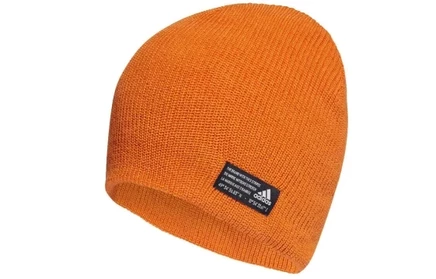 Унисекс шапка-бини Adidas из акрила, оранжевая