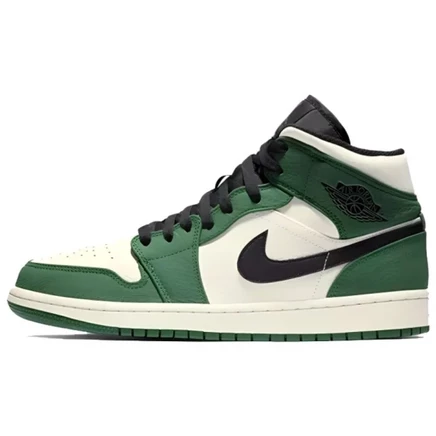 Кроссовки Jordan Air Jordan 1 Mid, зеленые